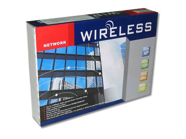 T. de Red marca Encore, Inalámbrica de 11Mbps, para Laptop, PCMCIA