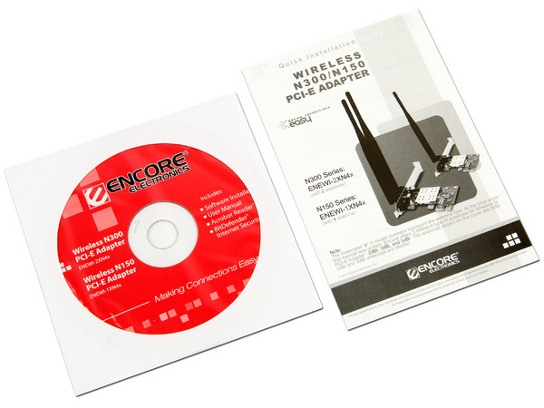 Tarjeta de Red Inalámbrica Encore 150N, PCI-E.