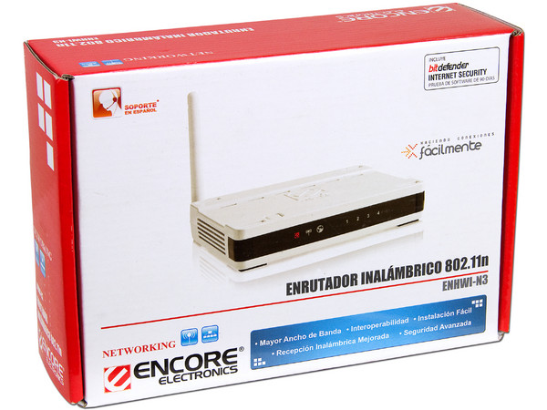 Ruteador Inalámbrico Encore 802.11n