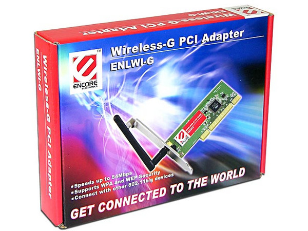 Tarjeta de Red Encore, Inalámbrica IEEE 802.11b/g, 54Mbps, PCI