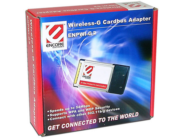 T. de Red Encore PCMCIA ENPWI-G2 54Mbps. 802.11b/g 54Mbs. Cardbus tipo II