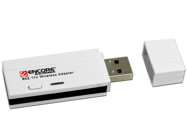 Adaptador Encore USB 802.11N Wireless N,  hasta 150Mbps.