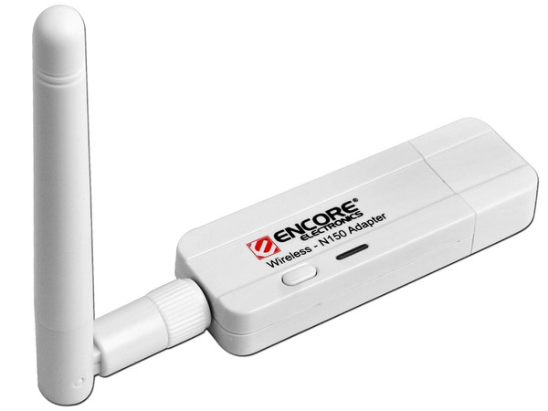 Adaptador Encore ENUWI-XAN3 USB 802.11b/g/n hasta 150Mbps, incluye antena desmontable 