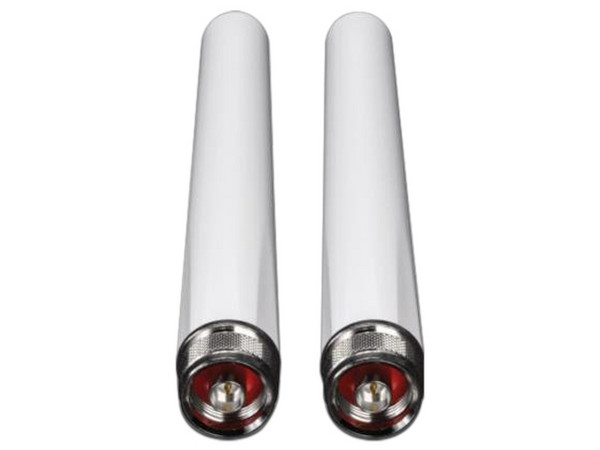 Antena, H3C, Doble Banda 2.4 GHz 4 dBi y 5.1 - 5.85 GHz 7 dBi, Omnidireccional, Conector N Macho, para Exterior.