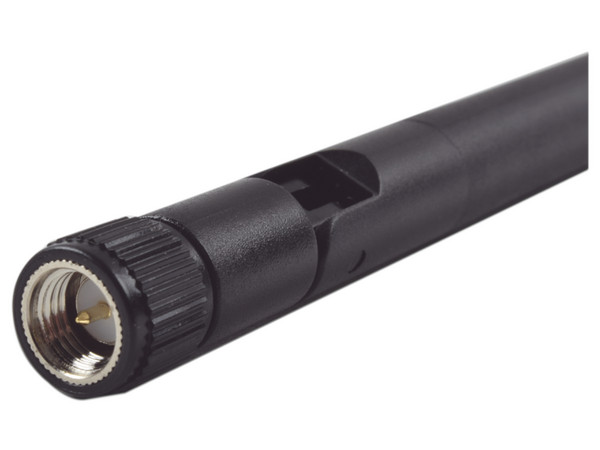 Antena Wi-Fi Hikvision DS-ANT-NVR, 5dBi, 2.4GHz, Repuesto para NVRs.