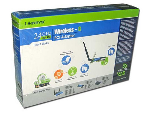 Tarjeta PCI Linksys WMP54G, Inalámbrica de 54Mbps