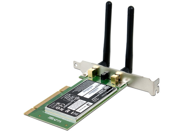 Tarjeta de Red Inalámbrica Linksys, Dual-band, IEEE 802.11a/b/g/n, PCI.