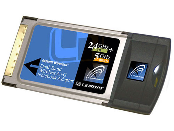 Tarjeta de Red Linksys, Inalambrica 11/54Mbps (802.11 A/B/G)