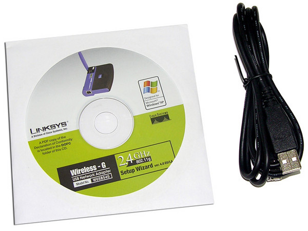 Adaptador de Red Inalámbrico Linksys Wireless-G, USB 2.0