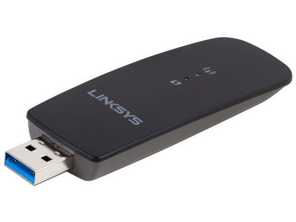 Adaptador Inalámbrico USB Linksys WUSB6300 AC1200 de doble banda, Wireless AC (Wi-Fi 5), hasta 1200Mbps, USB.