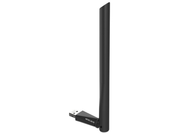 Adaptador Inalámbrico USB MERCUSYS MA30H de doble banda, Wireless AC (Wi-Fi 5), hasta 400Mbps, USB.