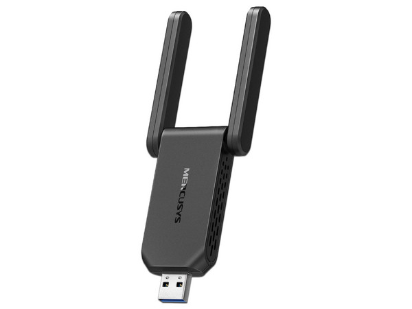 Adaptador Inalámbrico USB Mercusys MA32H, Doble Banda, Wireless AC (Wi-Fi 5), Hasta 867Mbps, 2 Antenas, USB. Color Negro.