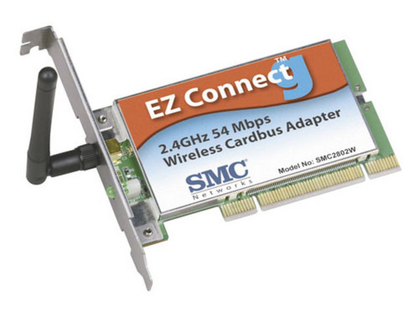 Tarjeta de Red SMC Inalámbrica de 11/22/54Mbps, Interfase PCI