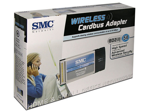 Tarjeta EZ Connect Cardbus Inalámbrica de 54Mbp y 2.4GHz