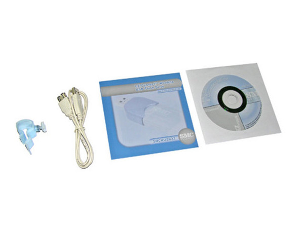 Adaptador SMC para Red Inalambrica 11 Mbps + 32Mb de Memoria Flash para Datos, Interfase USB