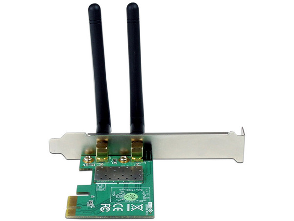 Tarjeta de Red Inalámbrica con 2 Antenas StarTech, Wireless N, hasta 300Mbps, PCI Express.