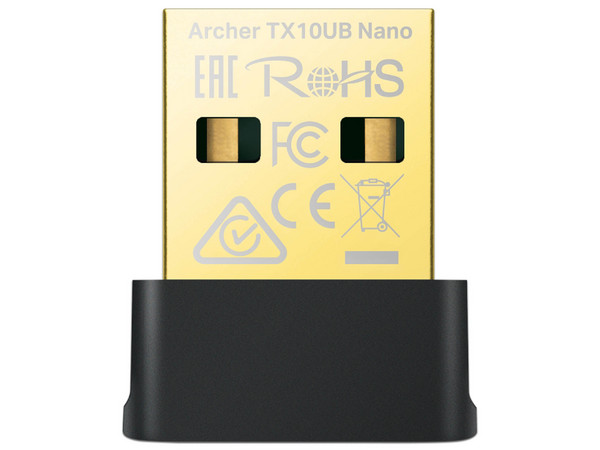 Adaptador USB AX900 Nano, Wi-Fi 6, Bluetooth 5.3, Alta Velocidad, Hasta 900 Mbps (287 Mbps 2.4 GHz, 600 Mbps 5 GHz).