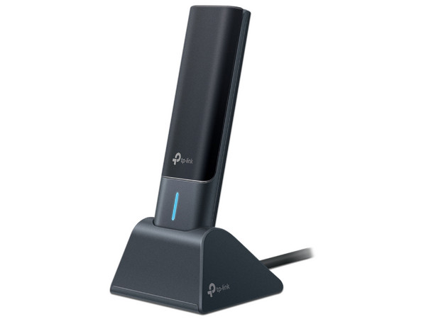 Adaptador Inalámbrico USB TP-Link Archer TXE70UH de doble banda, Wireless AX (Wi-Fi 6E), hasta 2402Mbps, Color Negro.