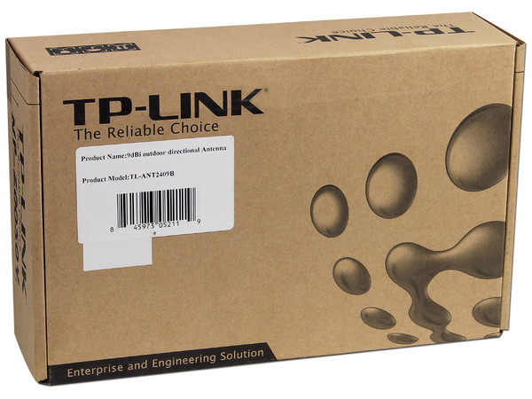 Antena Direccional para Exterior TP-LINK, 9dBi,  2.4GHz