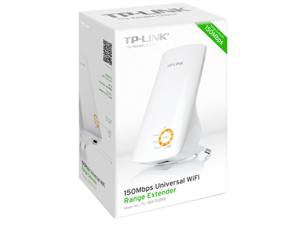 Extensor de Alcance Inalámbrico TP-Link TL-WA750RE, hasta 150Mbps