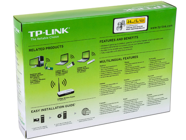 Tarjeta de Red TP-LINK, Inalámbrica Wireless G, 54Mbps, PCI
