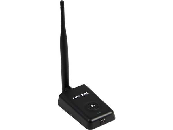 Adaptador Inalámbrico USB TP-LINK High Power, 150 Mbps.