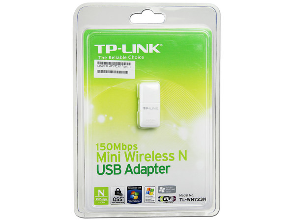 Mini Adaptador USB TP-LINK  Wireless N, 150Mbps