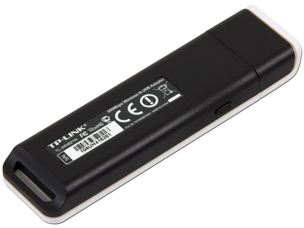 Adaptador USB TP-LINK Wireless N, hasta 300Mbps.