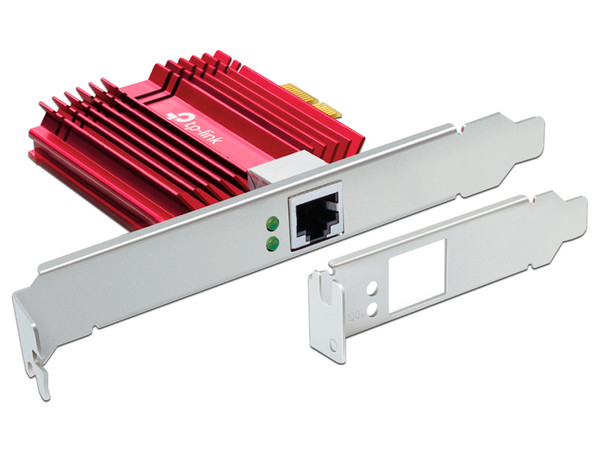 Tarjeta de Red Interno Tp-Link TX401, Ethernet 10000 Mbit/s, PCI Express CAT6A.