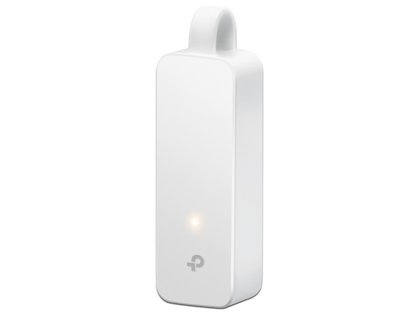 Adaptador de Red TP-Link UE300C de USB Tipo C a RJ-45. Color Blanco.