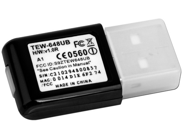 Mini Adaptador USB TRENDnet Wireless N, hasta 150Mbps