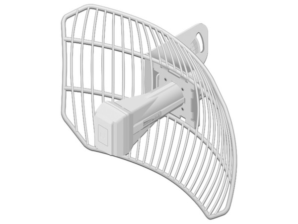 Antena Ubiquiti Networks airGrid M2 HP de 16dbi con frecuencia a 2.4GHz.