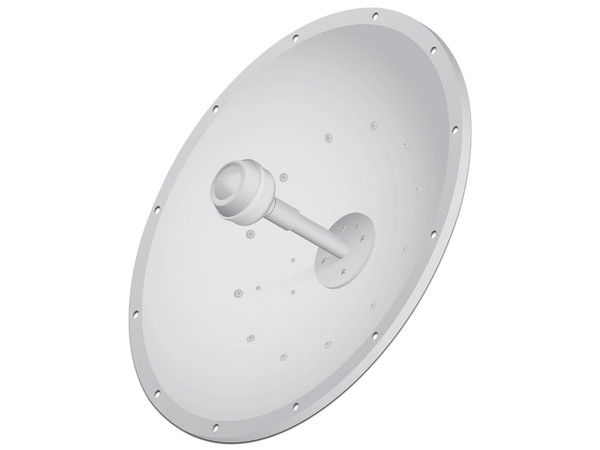 Antena Ubiquiti Networks RD-2G24 con 24 dBi de ganancia, frecuencia de 2.3 - 2.7 GHz.