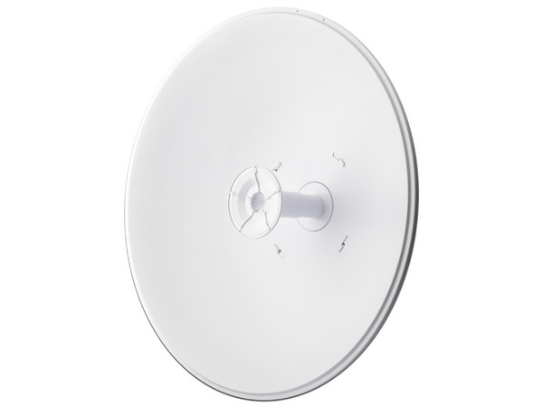 Antena parabólica direccional  Ubiquiti Networks RocketDish RD-5G30-LW para exterior con 30 dBi de ganancia, frecuencia 5GHz.