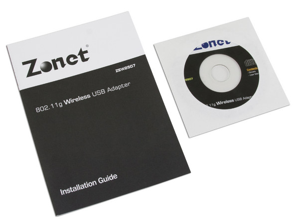 Adaptador Zonet USB 802.11G Wireless, 54Mbps, hasta 100mts.