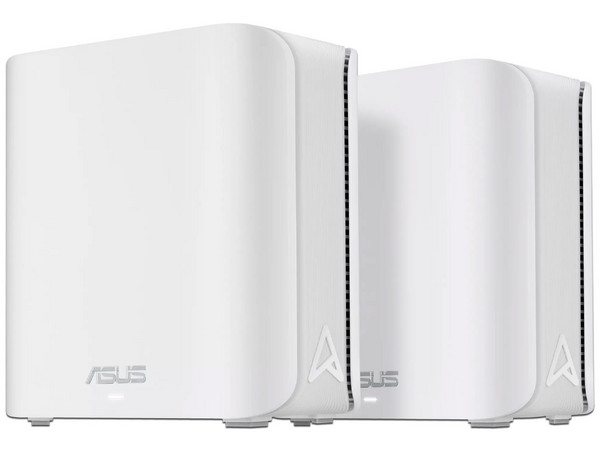 Kit de 2 Routers ASUS ZenWiFi BD4 de Doble Banda, 2.4GHz y 5GHz, Wireless BE (Wi-Fi 7), hasta 2882Mbps, Color Blanco.