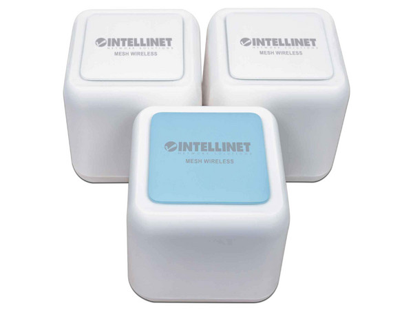 Sistema de Wi-Fi En Malla Intellinet Network Solutions AC1200 Kit, de doble banda Wireless AC (Wi-Fi 5), hasta 867 Mbps.