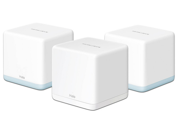Sistema Wi-Fi de malla MERCUSYS Halo H32G, Wi-Fi 5, Dual Band 2.4 GHz/5GHz, hasta 867 Mbps.