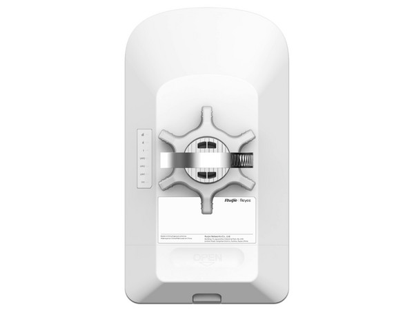 Sistema de Repetidores Ruijie Rg-est350g, Wi-Fi 5 1000 Mbit/s, administrable en la Nube, Banda 5Ghz AC WAVE2 MU-MIMO 2X2, 3 Puertos 10/100.