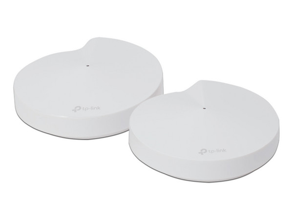 Kit de sistema Wi-Fi en Malla TP-Link Deco M5 mesh, de Doble banda 2.4GHz y 5GHz, AC 1300, 4 antenas internas, 2 piezas.