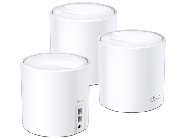 Sistema de Wi-Fi en Malla TP-LINK Deco X20, de Doble Banda Wireless AX (Wi-Fi 6), hasta 1201Mbps (3 Piezas)