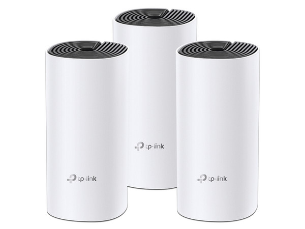 Sistema Wi-Fi en Malla TP-Link Deco E4, AC1200 de doble banda, Wireles AC (Wi-Fi 5), hasta 1200Mbps.(Paquete con 3)