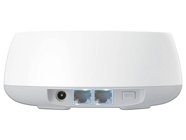 Sistema Deco BE22 (3 piezas) TP-Link Mesh Wi-Fi 7, BE3600 5GHz 2882 y 2.4GHz 688 Mbps, 2 Puertos RJ-45, Color Blanco.
