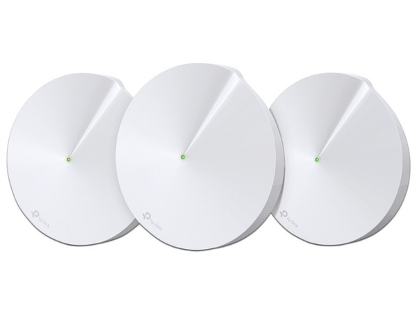 Sistema de Wi-Fi en Malla TP-LINK DECO M5, Doble banda 2.4GHz y 5GHz, Wireless AC (Wi-Fi 5), hasta 1267Mbps, 3 Piezas.