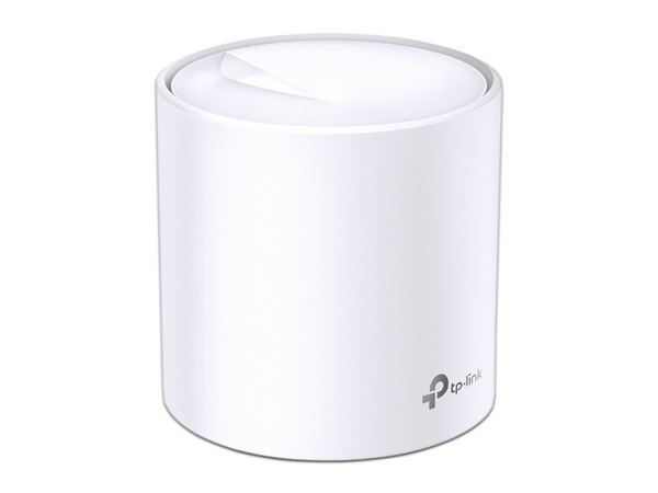 Sistema de Wi-Fi En Malla TP-Link Deco X20 AX1800, Doble Banda, Wireless AX (Wi-Fi 6), hasta 1201 Mbps. Color Blanco.