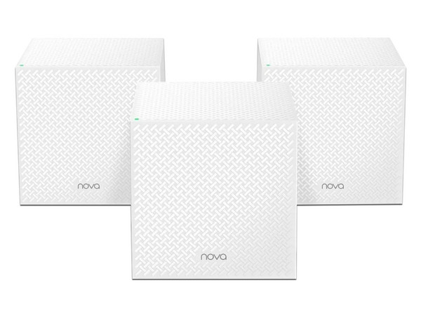 Sistema de Wi-Fi en Malla Tenda Nova MW12, de doble banda Wireless AC (Wi-Fi 5), hasta 867Mbps. (3 Piezas)