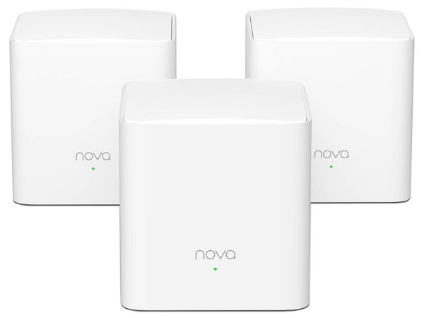 Router Mesh Wi-Fi AC1200 TENDA Modelo MW5G (3-Pack), Dual Band. Color Blanco.