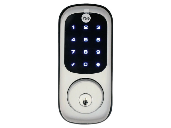 Cerradura YALE-ASSA ABLOY Real Living YRD226, Teclado y Llave, Compatible con Smartphone o Total Connect.