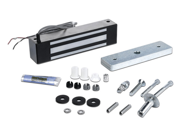 Chapa magnética de 600 lbs Assa Abloy, Completamente Sellado para intemperie.