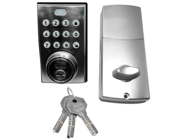 Cerrojo Digital Assa Abloy PCD 265, apertura con teclado o llave, 50 usuarios.